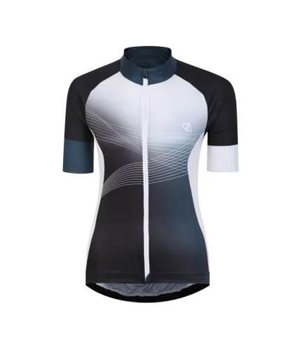 Regatta Womens/Ladies Stimulus AEP Full Zip Cycling Jersey (Black)