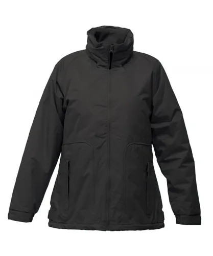 Regatta Womens/Ladies Waterproof Windproof Jacket (Fleece Lined) (Black)