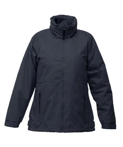 Regatta Womens/Ladies Waterproof Windproof Jacket (Fleece Lined) (Navy)
