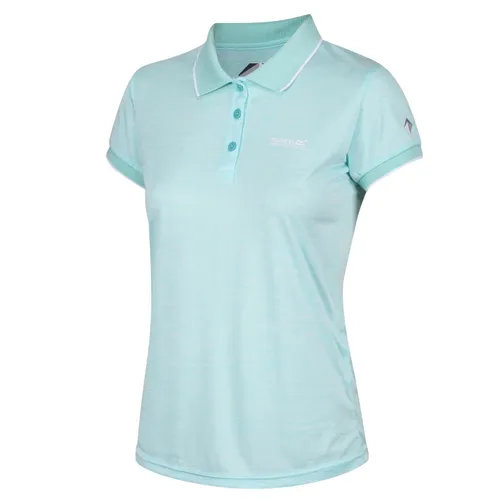 Regatta Womens Remex Polo Shirt Cool Aqua XL