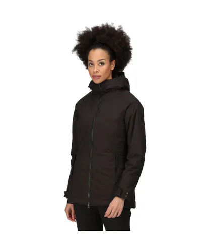 Regatta Womens Sanda II Waterproof Breathable Coat - Black