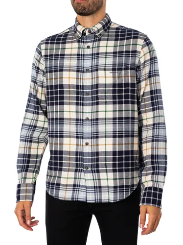 Regular Plaid Flannel Check Shirt
