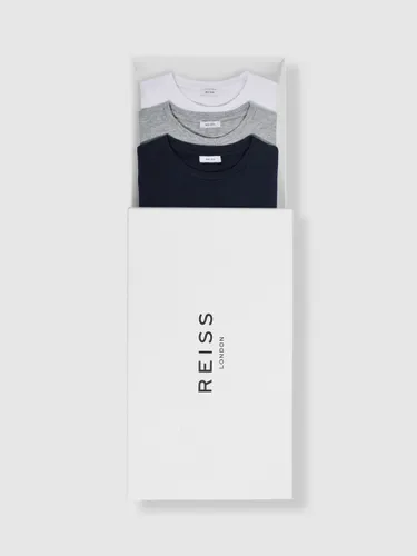 Reiss Bless Crew Neck T-Shirt, Pack of 3 - Multi - Male