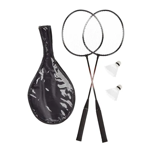 Relaxdays Badminton Set with Carrying Bag