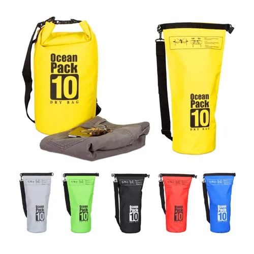 Relaxdays Unisex Adult Waterproof Dry Bag - Yellow
