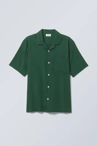 Relaxed Resort Short Sleeve Shirt - Green
