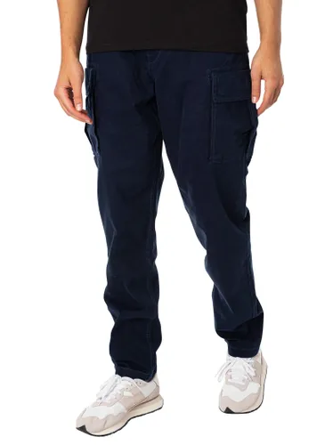 Relaxed Tapered Cargo Trousers