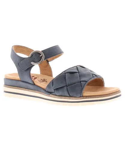 Relife Womens Fashion Sandals Retain Buckle navy