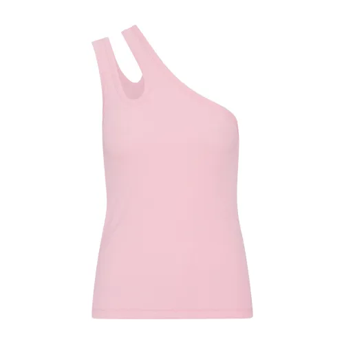 Remain Birger Christensen , Sleeveless Tops ,Pink female, Sizes: