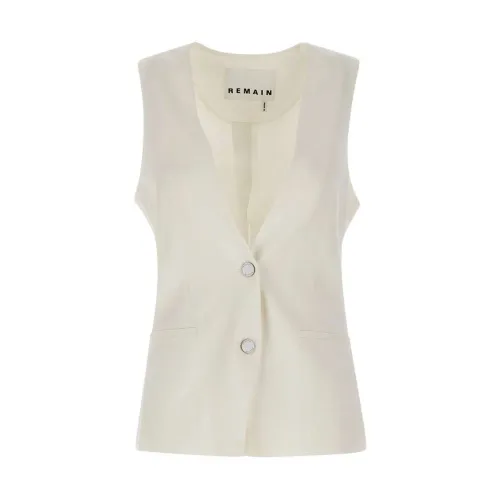 Remain Birger Christensen , Stylish Remain Jacket ,White female, Sizes:
