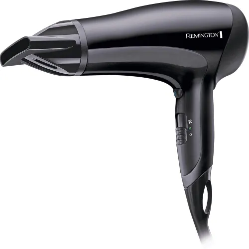 Remington Powerdry 2000W Black Removeable Filter Hairdryer Hair Styling Dryer  | TJ Hughes