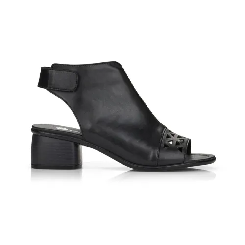 Remonte , High Heel Sandals ,Black female, Sizes: