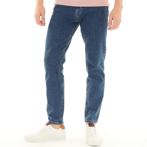 Remus Uomo Mens Relaxed Fit Comfort Stretch Jeans Slate Blue