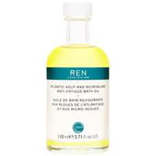 REN Clean Skincare Body Atlantic Kelp and Microalgae Anti-Fatigue Bath Oil 110ml / 3.71 fl.oz.