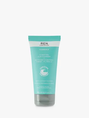REN Clean Skincare Clarifying Clay Facial Cleanser, 150ml - Unisex - Size: 150ml