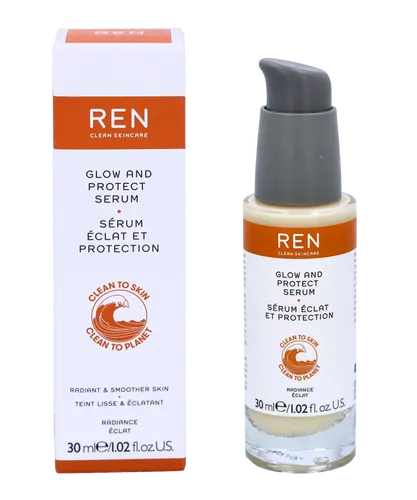 Ren Unisex Glow & Protect Serum 30 ml - NA - One Size