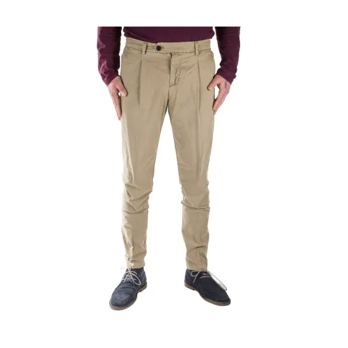 Replay , Classic Twill Chinos for Men ,Beige male, Sizes: