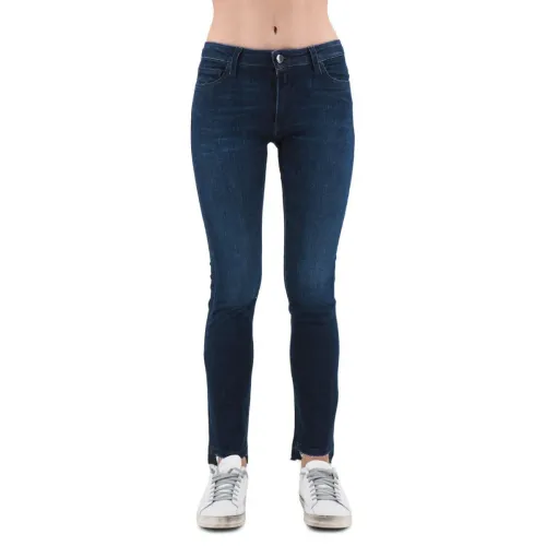 Replay , Cropped Boot Fit Jeans ,Blue female, Sizes:
