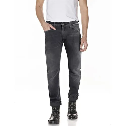 Replay Grover Straigt Jeans - Black