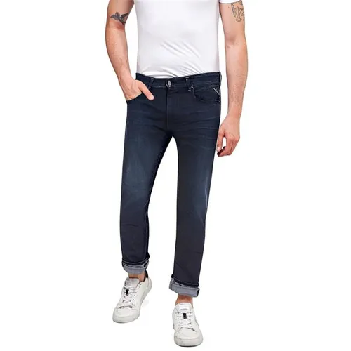 Replay Grover Straigt Jeans - Blue