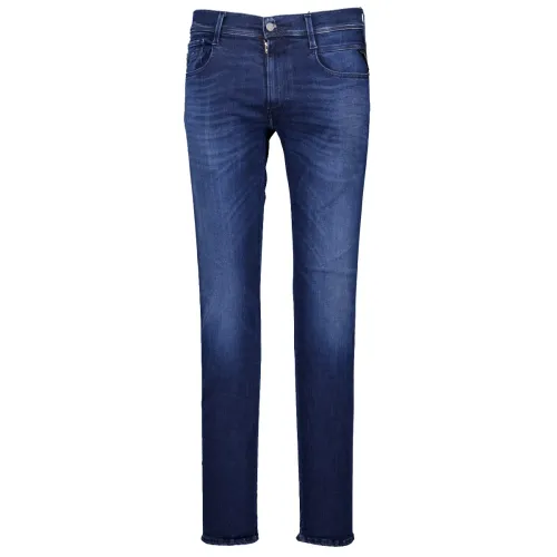 Replay , Hyperflex Stretch Jeans Blue ,Blue male, Sizes: