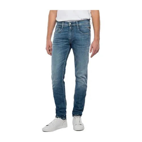 Replay , Jeans Anbass 573 BIO ,Blue male, Sizes: