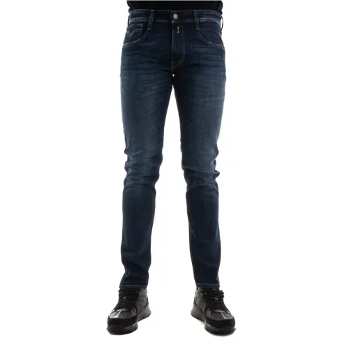 Replay , Jeans ,Blue male, Sizes: