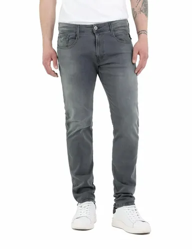 Replay men's Anbass slim fit jeans with power stretch