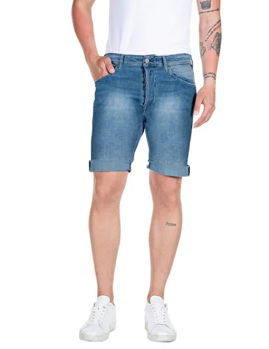 Replay Men's Jeans Shorts with Stretch