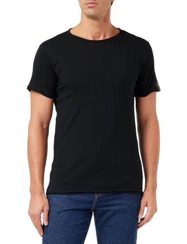 Replay men's short-sleeved T-shirt with crew neck