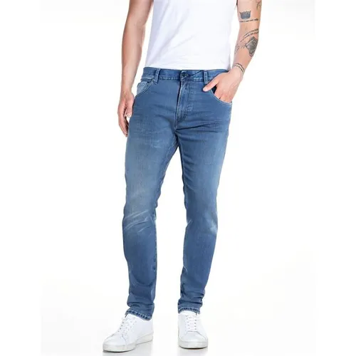 Replay Micky M Hyperflex Tapered Jeans - Blue