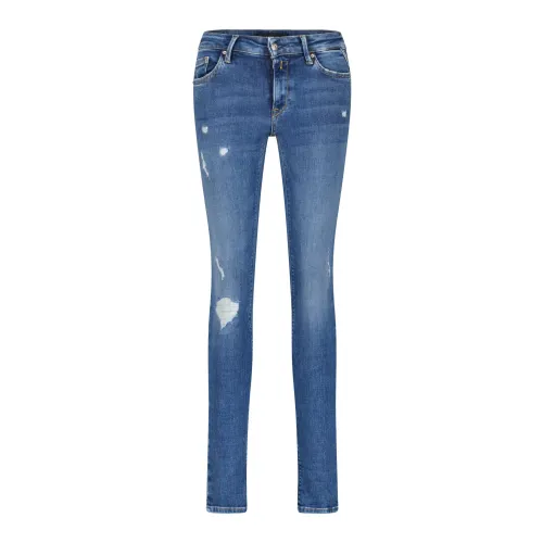Replay , New Luz Skinny Jeans ,Blue female, Sizes: