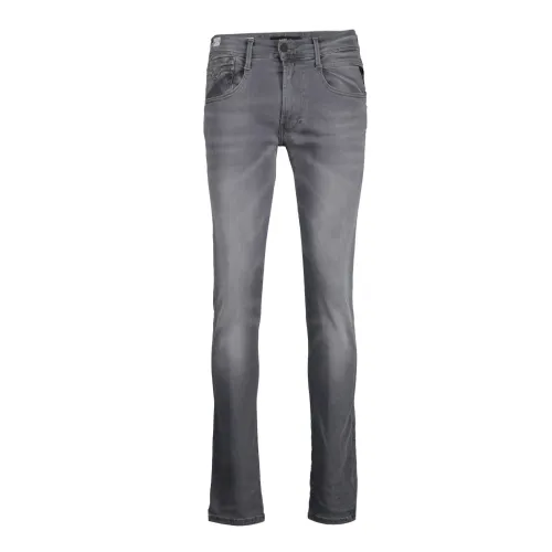 Replay , Slim-fit Jeans ,Gray male, Sizes: