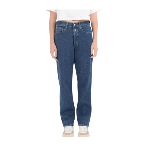 Replay , Straight Jeans ,Blue female, Sizes: