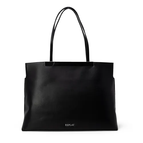 Replay , Stylish Womens Shoulder Bag ,Black female, Sizes: ONE SIZE