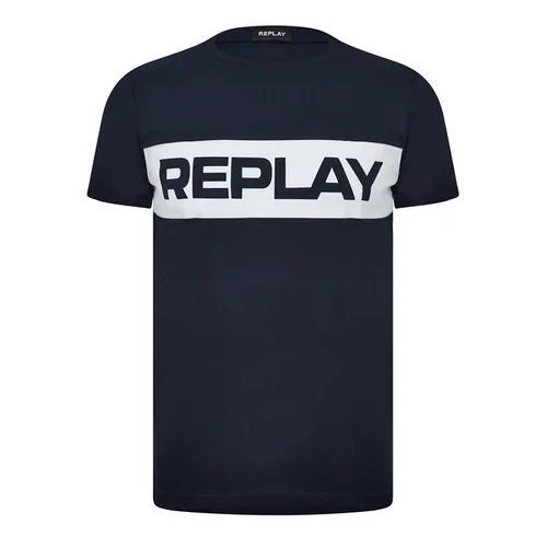 Replay T Shirt - Blue
