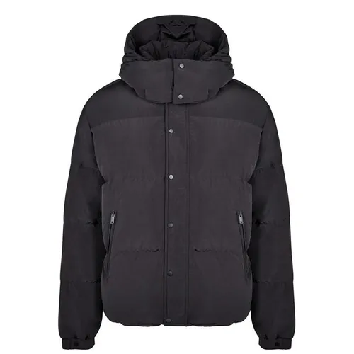 REPRESENT Initial Hood Puffer Jacket - Black