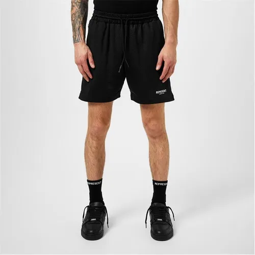 REPRESENT Owners Club Mesh Shorts - Black