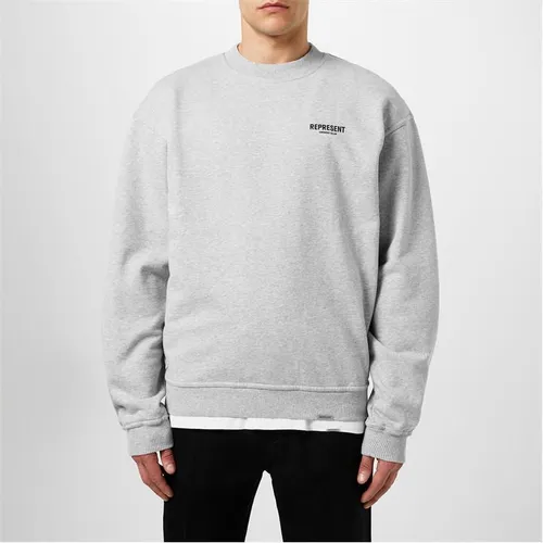 REPRESENT Owners Club Sweatshirt - Grey