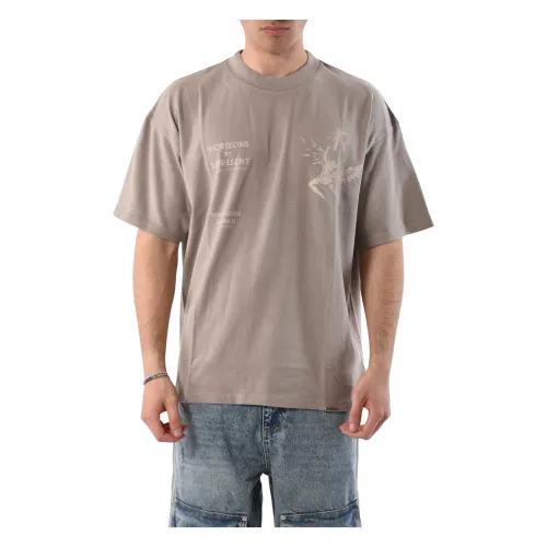 Represent , T-Shirts ,Beige male, Sizes: