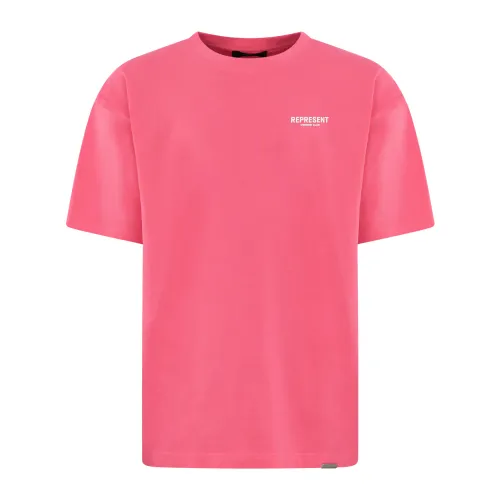 Represent , T-Shirts ,Pink male, Sizes: