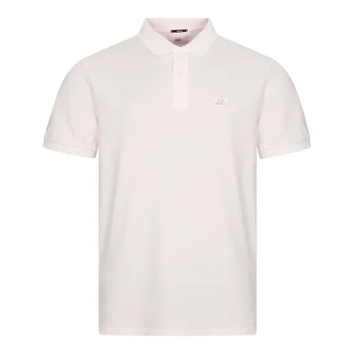 Resist Dyed Polo Shirt - Heavenly Pink