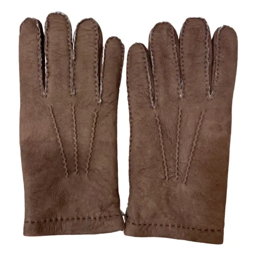 Restelli Guanti , Gloves ,Brown female, Sizes: