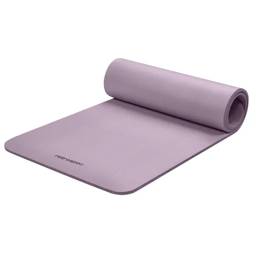 Retrospec Solana Yoga Mat 1/2" Thick w/Nylon Strap for Men