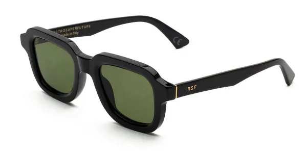 Retrosuperfuture LAZARUS BELLISSIMO VCO Men's Sunglasses Black Size 50