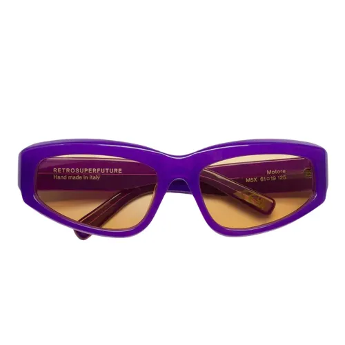 Retrosuperfuture , Stylish and Sophisticated Sunglasses ,Purple female, Sizes: