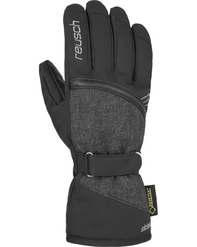 Reusch Alexa GORE TEX Women's Gloves - Black/Silver/Grey Size 6