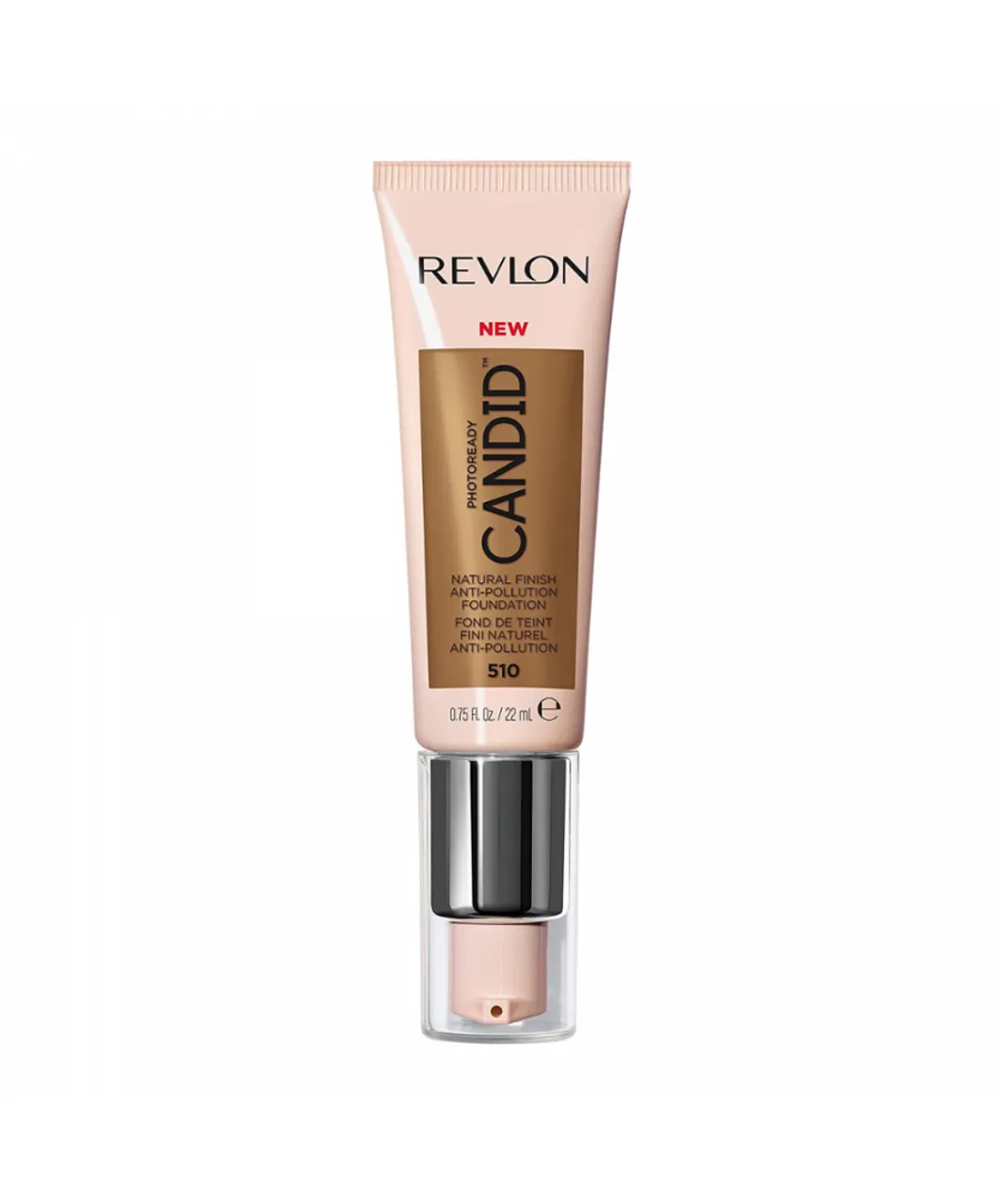 Revlon Womens Photoready Candid Natural Finish Foundation 22ml - 510 Cappuccino - Blue - One Size