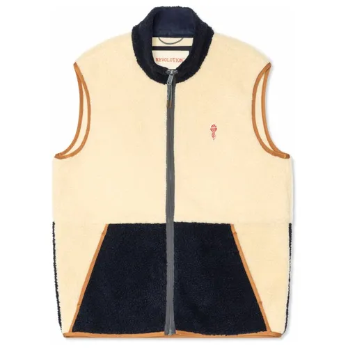 Revolution - Fleece Vest in Block Colors - Fleece vest