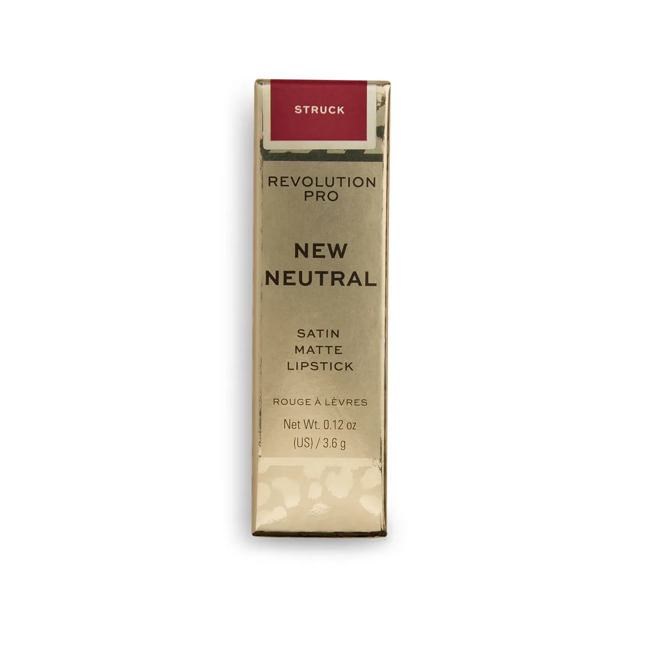 Revolution Pro New Neutral Satin Matte Lipstick 3.6g (Various Shades) - Struck